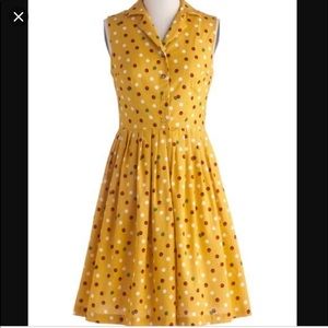 Modcloth Bea & Dot You’re in Luck dress in Ladybug 1X